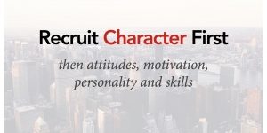 Recruit Character First