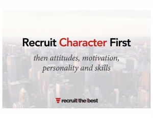 Recruit Character First